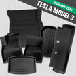 GCG MAX All Weather complete matten set voor Tesla Model 3 Highland 2024.
