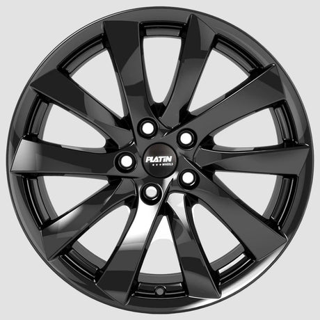 Platin P106 velgen in glanzend zwart