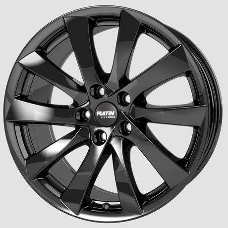 Platin P106 diamant-zwart aluminium velg voor Tesla Model Y.