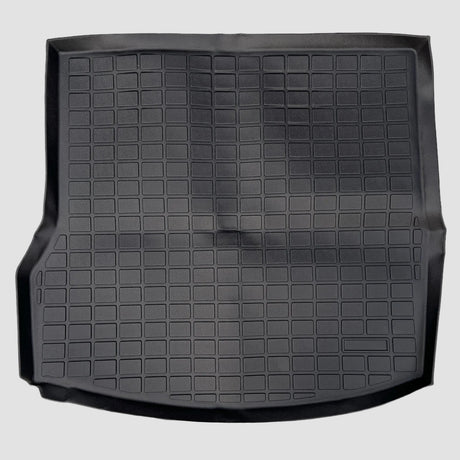 Zwarte kofferbakmat voor een Polestar 2