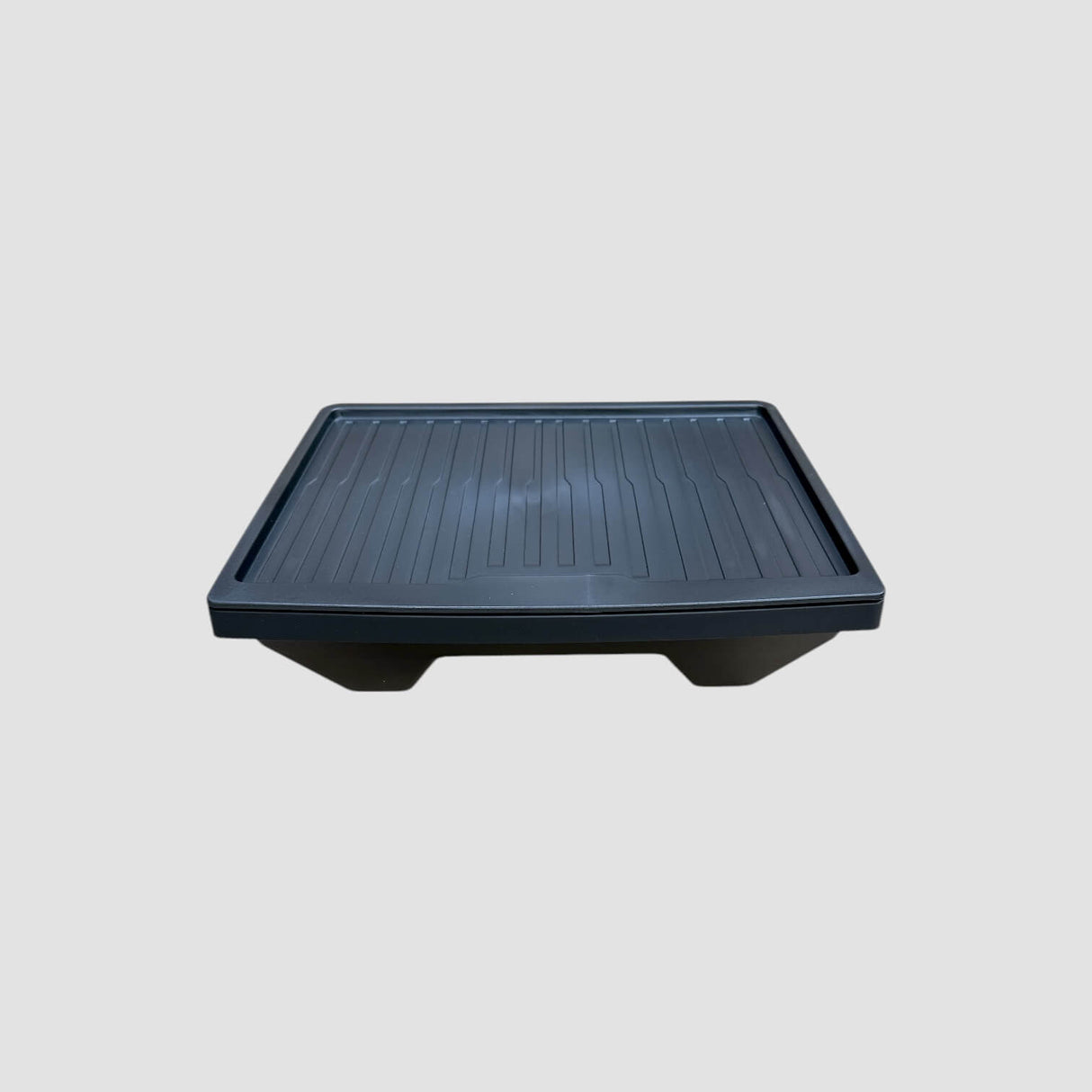 Zwarte TPE opbergdoos voor onder de voorstoelen, passend voor Tesla Model Y Juniper (2025-).