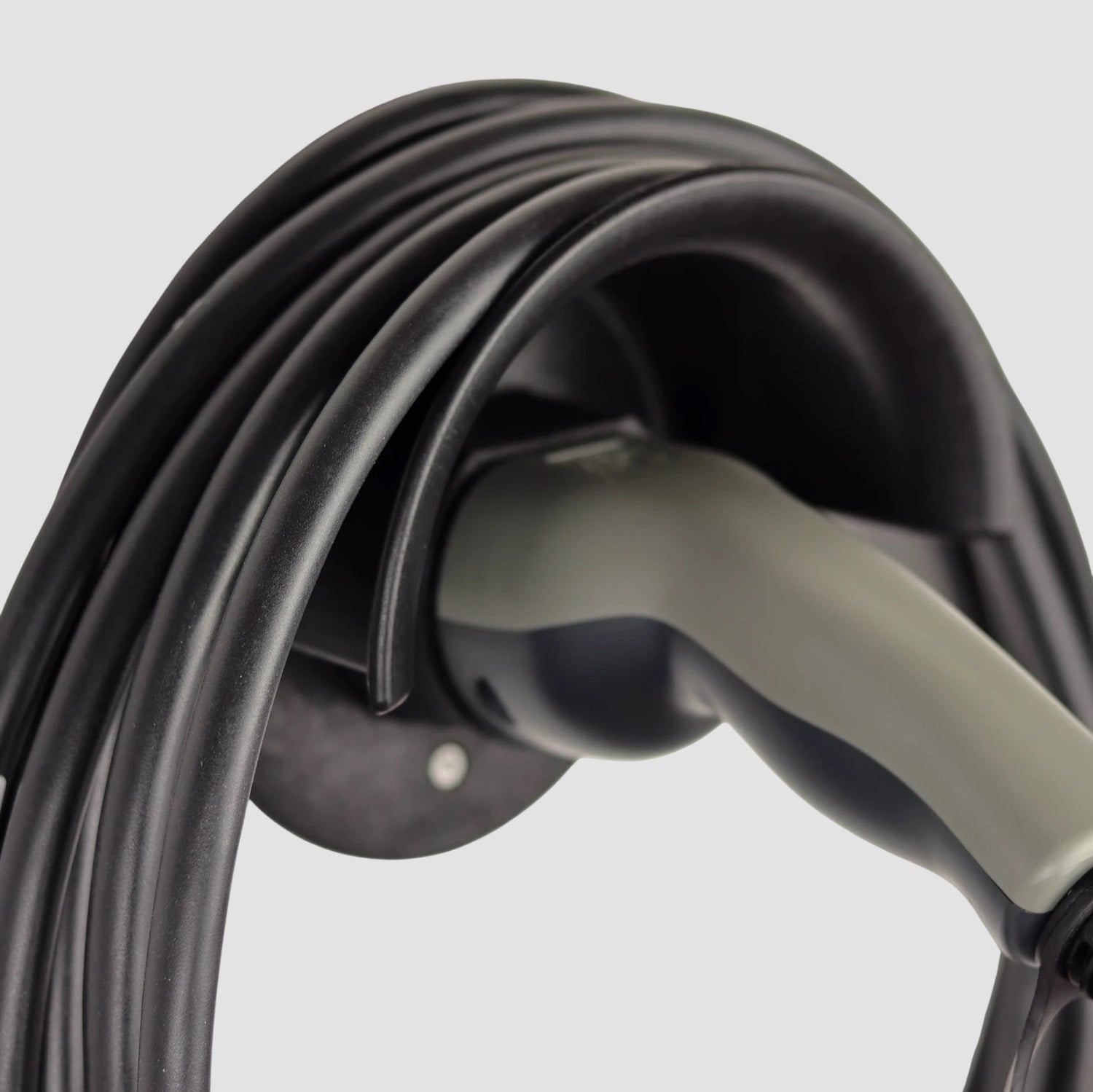 Oplaadkabelhouder voor elektrische auto – houder voor Type 2 laadkabel en stekker